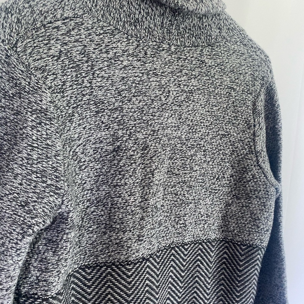 J.Jill Solid Herringbone Button Front Pockets Woo… - image 5